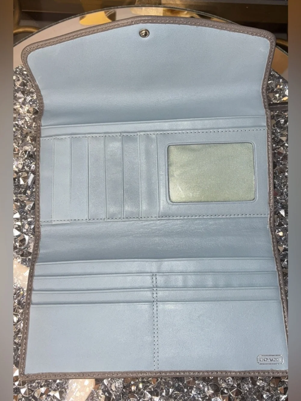 Coach 2010 Madison Dotted Op Art Sophia satchel and matching wallet EUC - Picture 14 of 14
